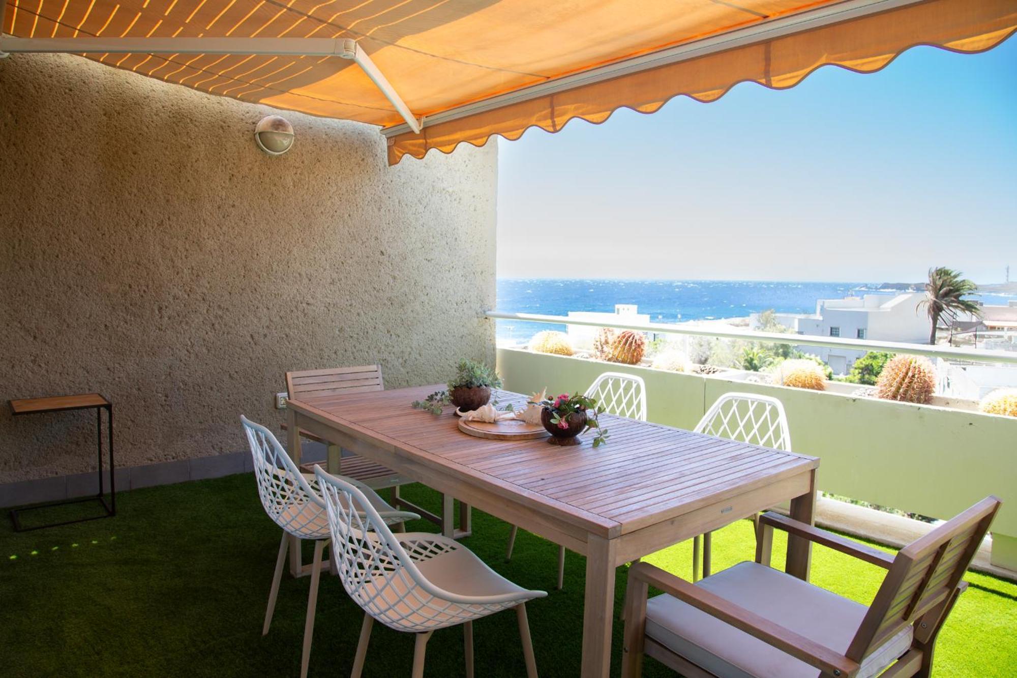 Sea View Apartment 2B Poris de Abona Bagian luar foto
