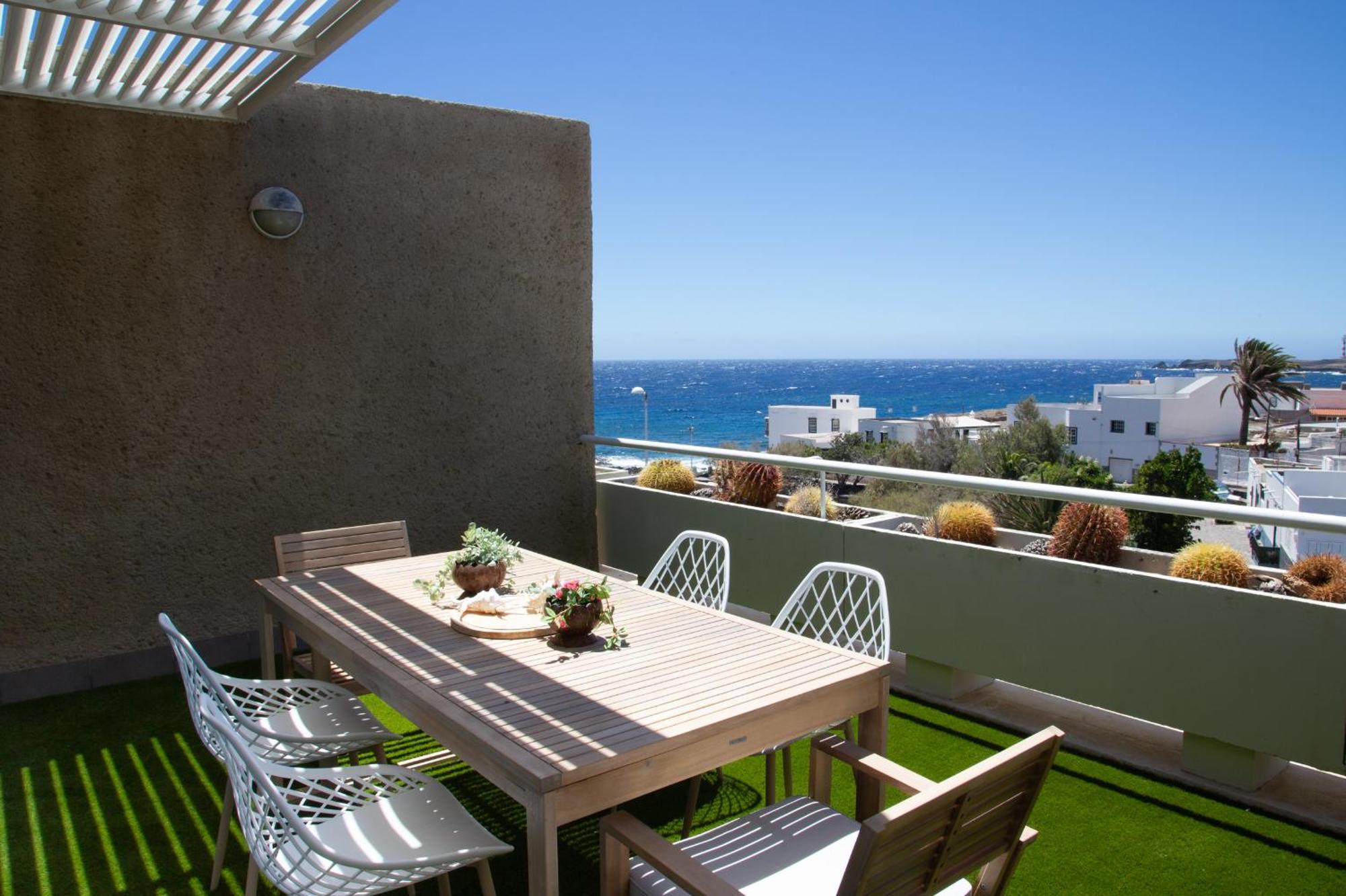 Sea View Apartment 2B Poris de Abona Bagian luar foto